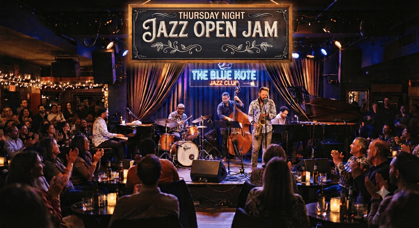 Thursday Jaz Open Jam with Jack Heavenor - image 1